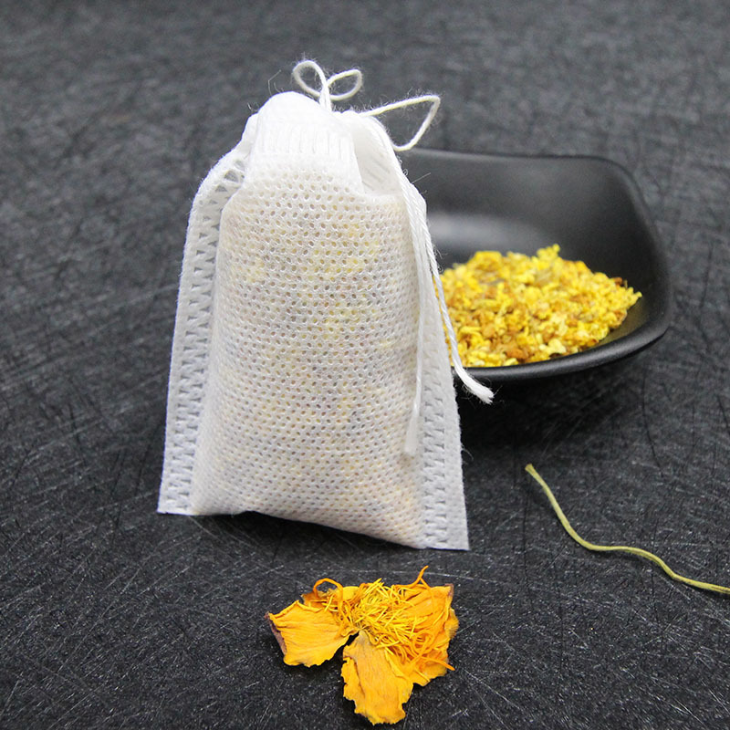 Herbal Wellness Supplement - 使い捨てティーバッグ5.5x7cm,ルーズティー,空の香りのフィルター紙付き