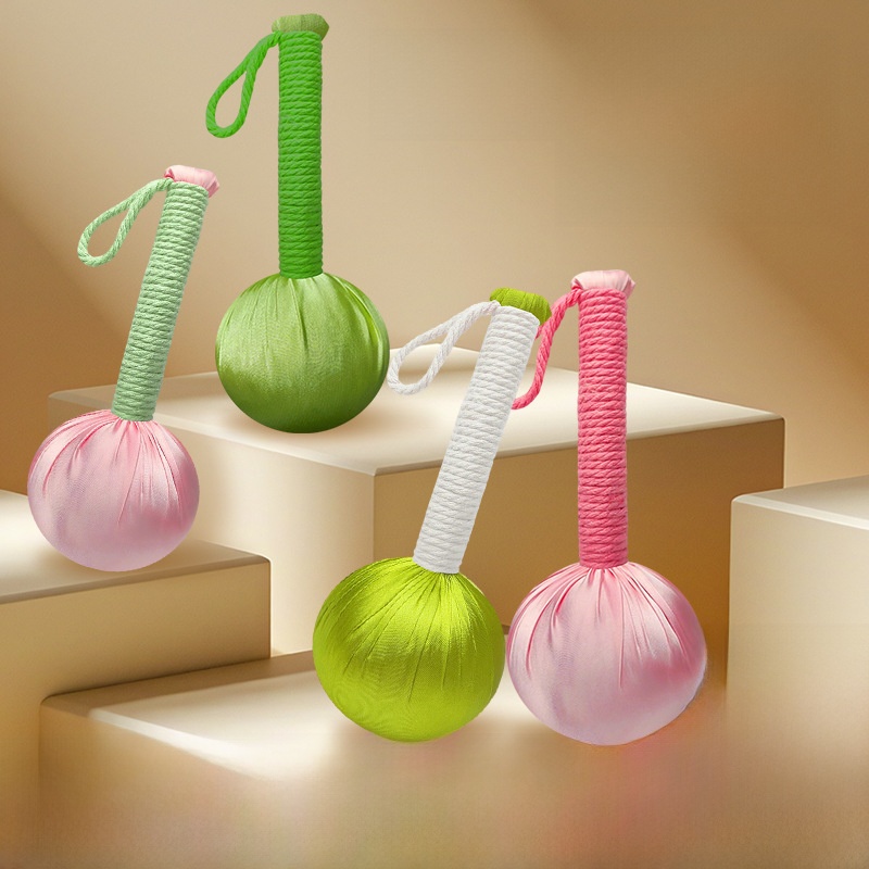 Herbal Wellness Massage - Moxa Hammer ウェルネスマッサージツール 刺繍ロゴ アキュポイント サンプイング