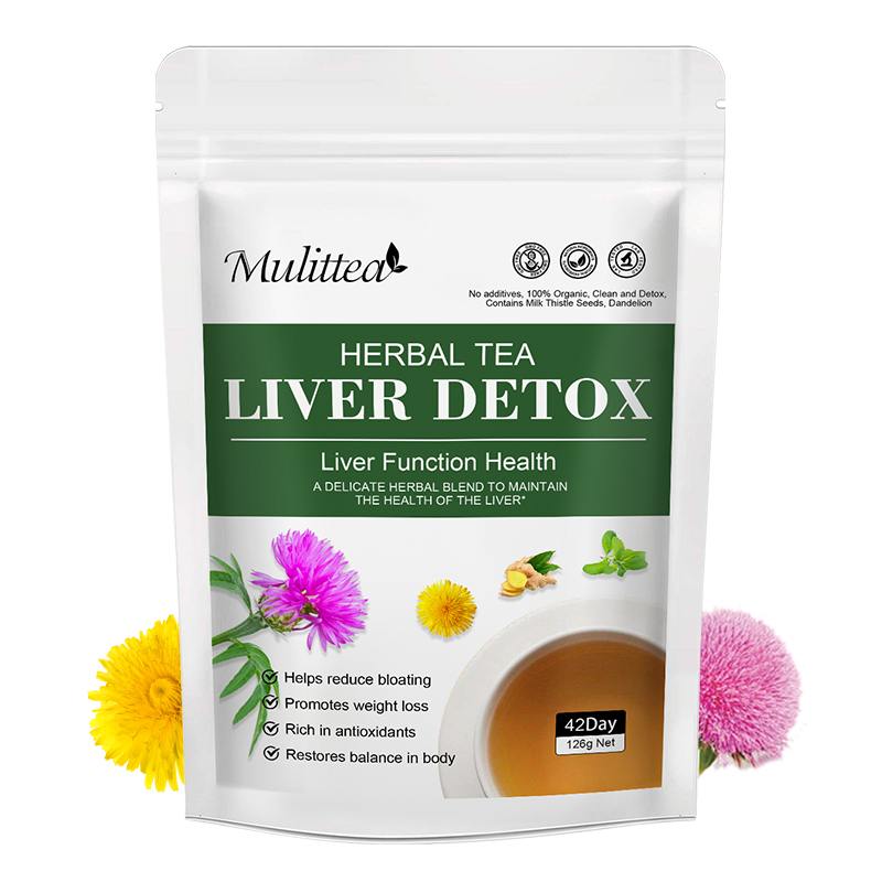 マルチティア肝臓デトックスティー タンポポの根、ミルクシスル - Dandelion Detox Tea のレビューと価格