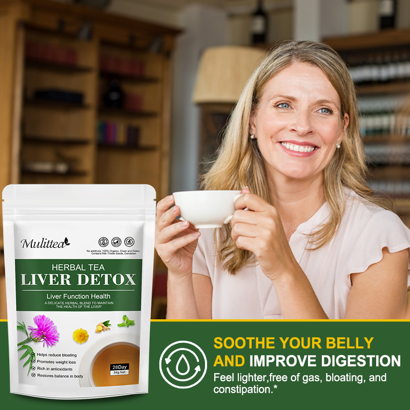 マルチティア肝臓デトックスティー タンポポの根、ミルクシスル - Dandelion Detox Tea のレビューと価格