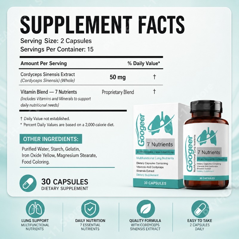 冬虫夏草エキスカプセル 漢方サプリメント 毎日の健康サポート - Herbal Wellness Supplement のレビューと価格