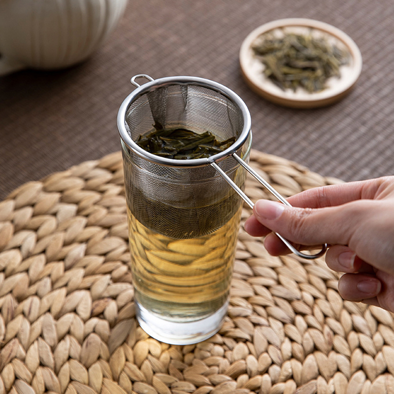 ステンレス製茶こし 再利用可能 茶漏れ防止フィルター ティー - Herbal Wellness Products のレビューと価格