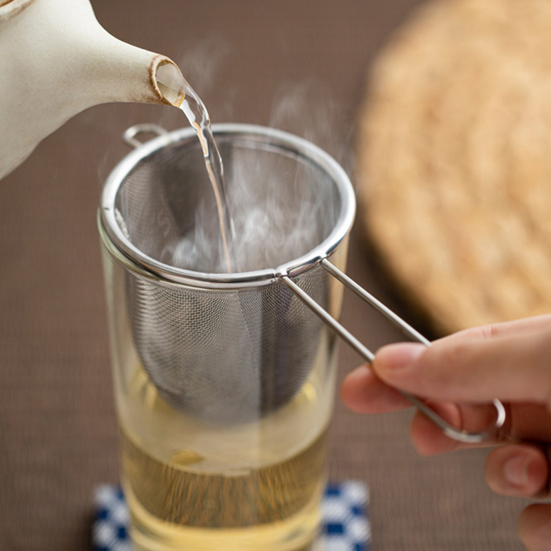 ステンレス製茶こし 再利用可能 茶漏れ防止フィルター ティー - Herbal Wellness Products のレビューと価格