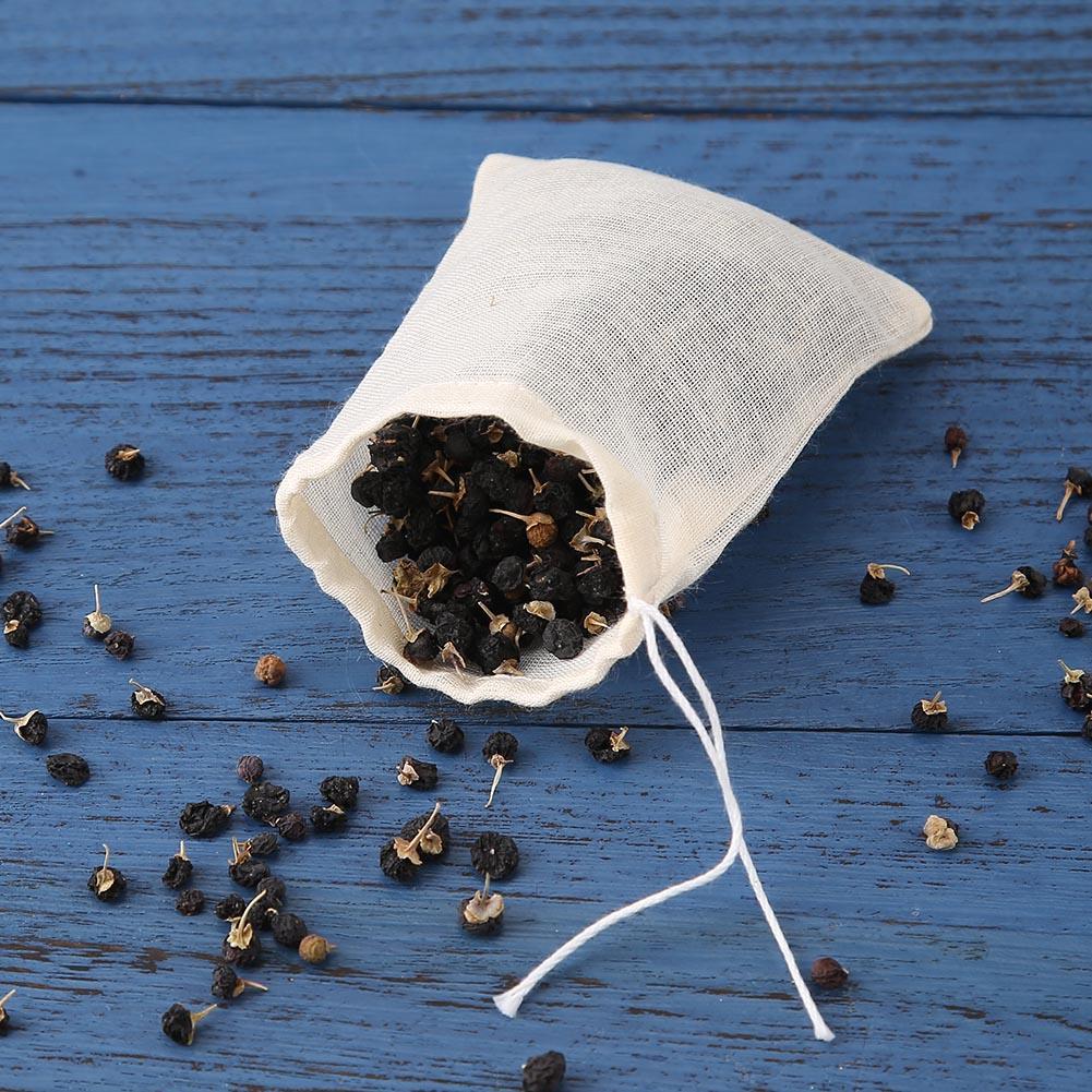 使い捨て紅茶フィルターバッグ,20ピース/ロット,綿ガーゼ, - Herbal Wellness Products のレビューと価格